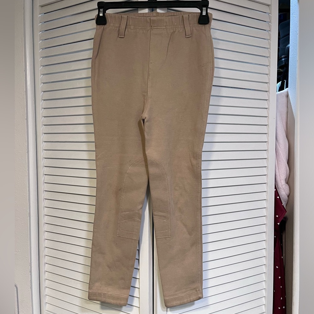 State Line Tack Child Riding/Schooling Breeches, Size M.